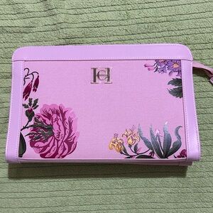 Super Cute Carolina Herrera Zippered Pouch,New